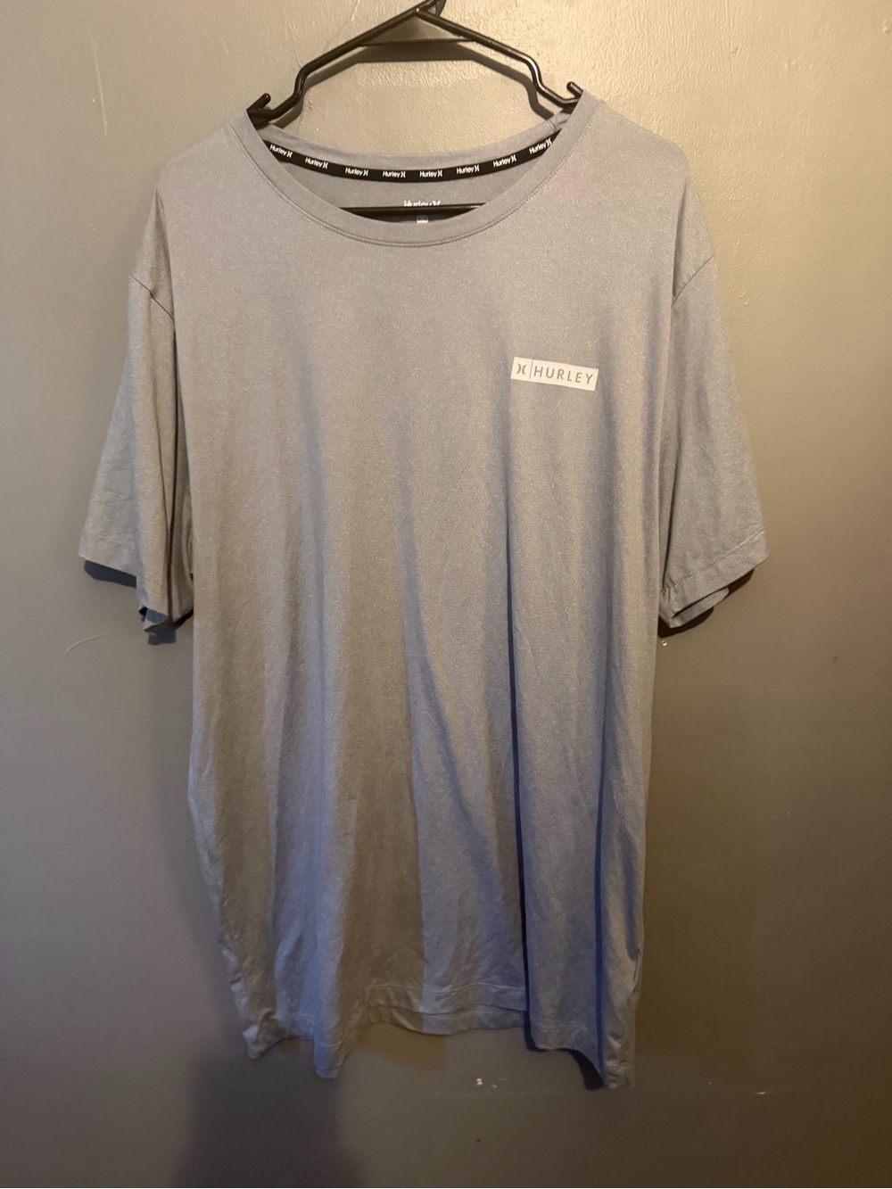 Hurley Men’s Pale Blue Short Sleeve Logo Tee